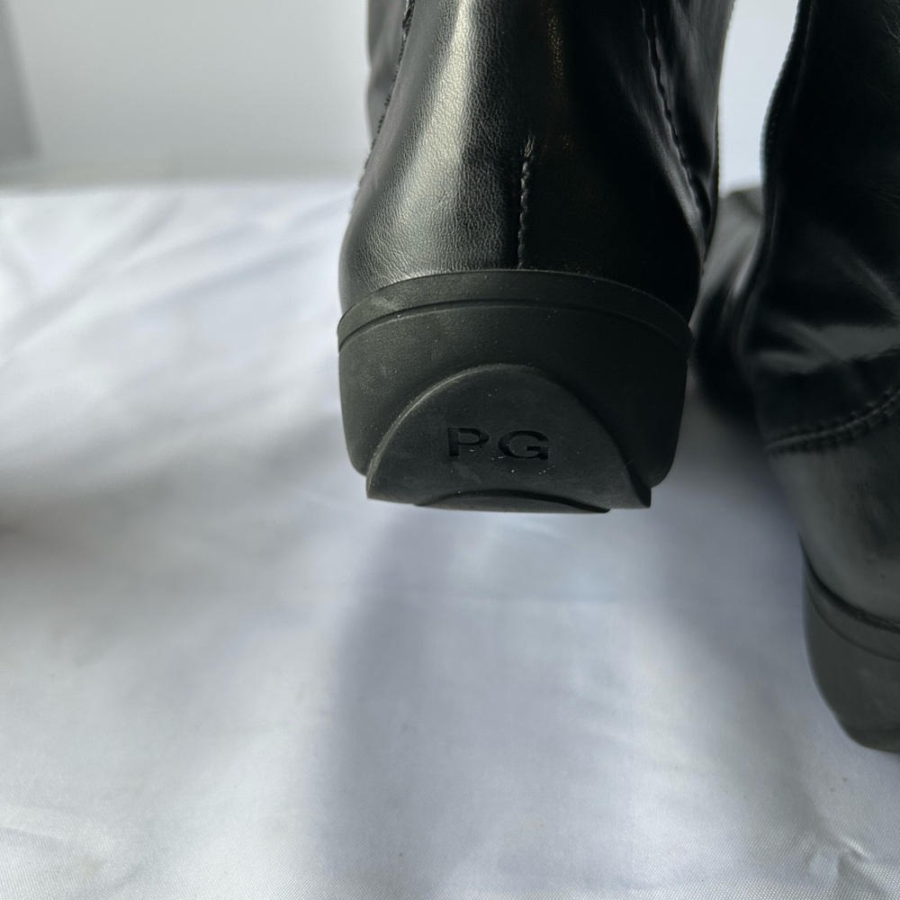 Vintage Paul Green Munchen Black Leather Ankle Boots Size 4 UK 6.5 US - Picture 3 of 7